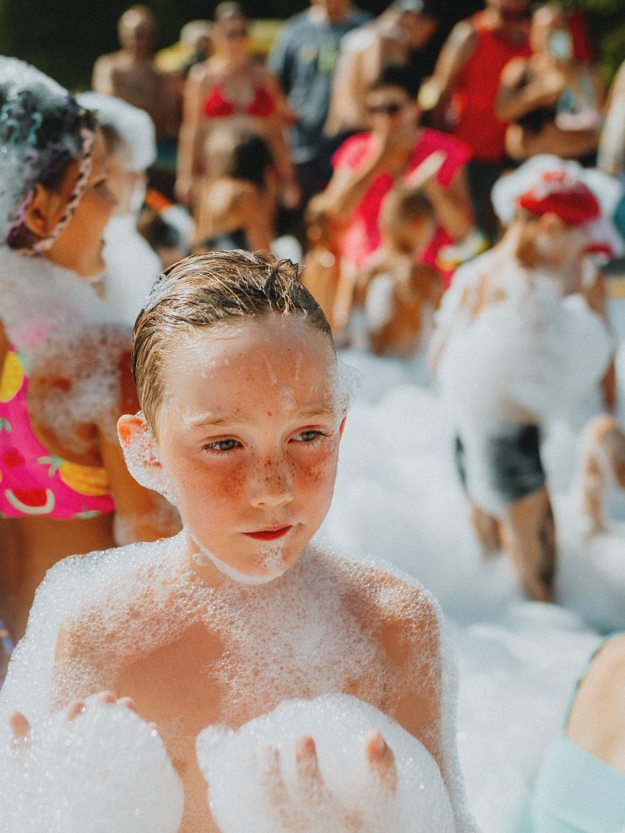 Foam beards for everyone