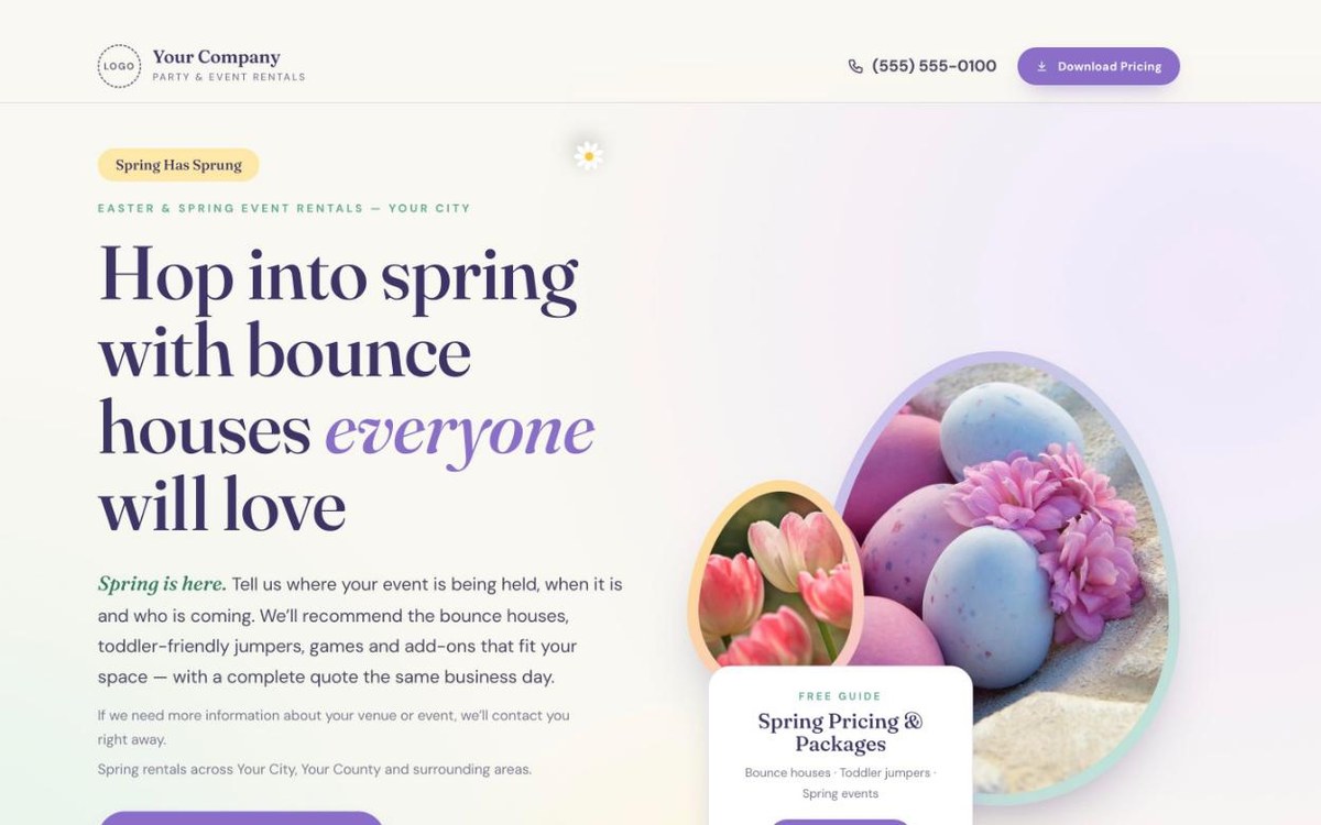 Pastel Garden Easter