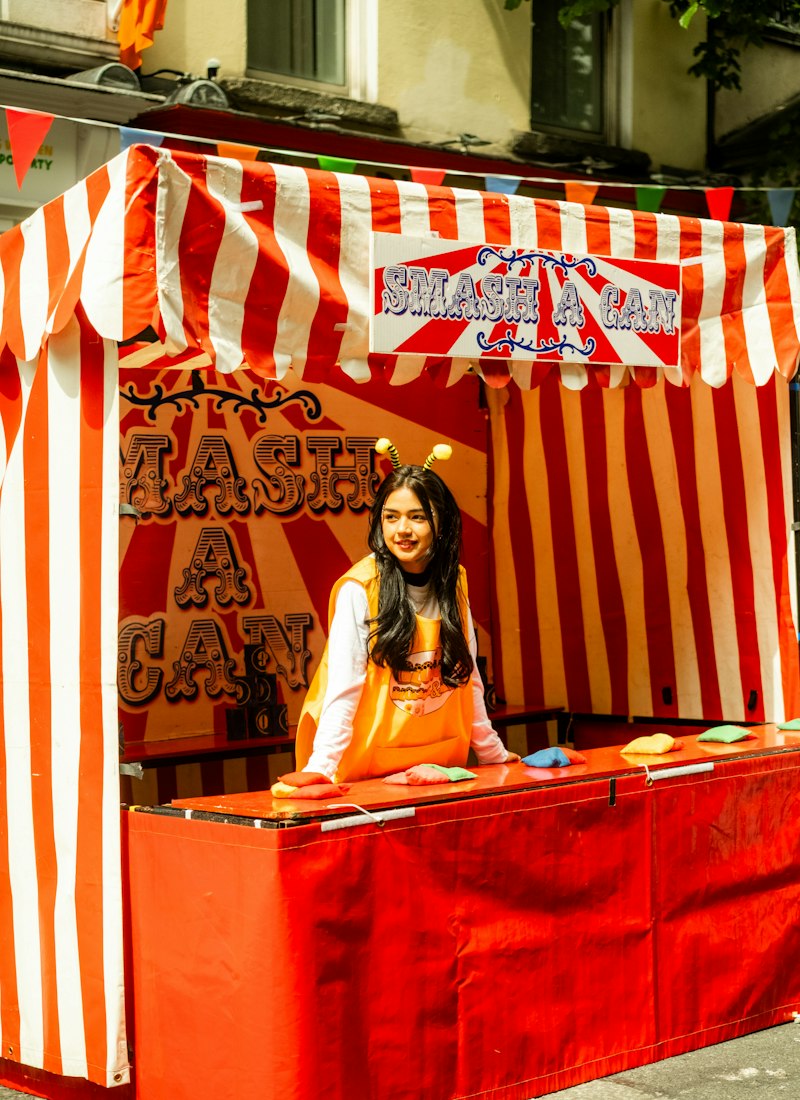Classic game booths