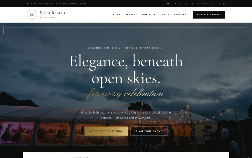 Weddings and Events